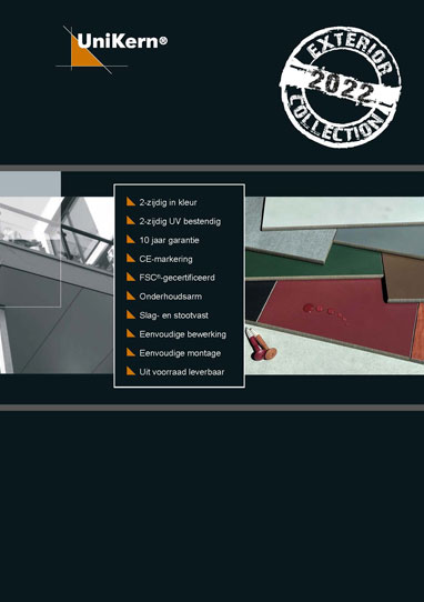 Brochure UniKern® bouw compactplaten